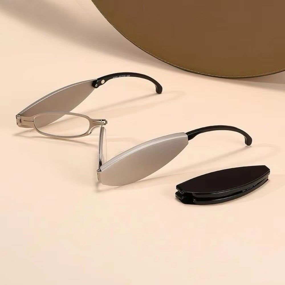 Portable Presbyopia Eyeglasses Foldable Magnifying Read Eyewear Reading Glasses  Unisex