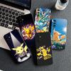 P-Pokemons GO Gengar P-Pikachus Cover for Apple iPhone 17 Pro XS Max Air XR 6 Plus X 5 + SE 2022 SE2 6+ Coque Phone Case