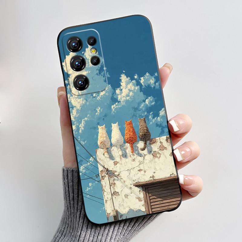Для Oukitel C1 Pro 6.52" OukitelC1Pro OukitelC1 C1Pro Funda Эстетичный Роскошный Милый Крутой Задняя Крышка Телефона Мягкий Силиконовый Чехол