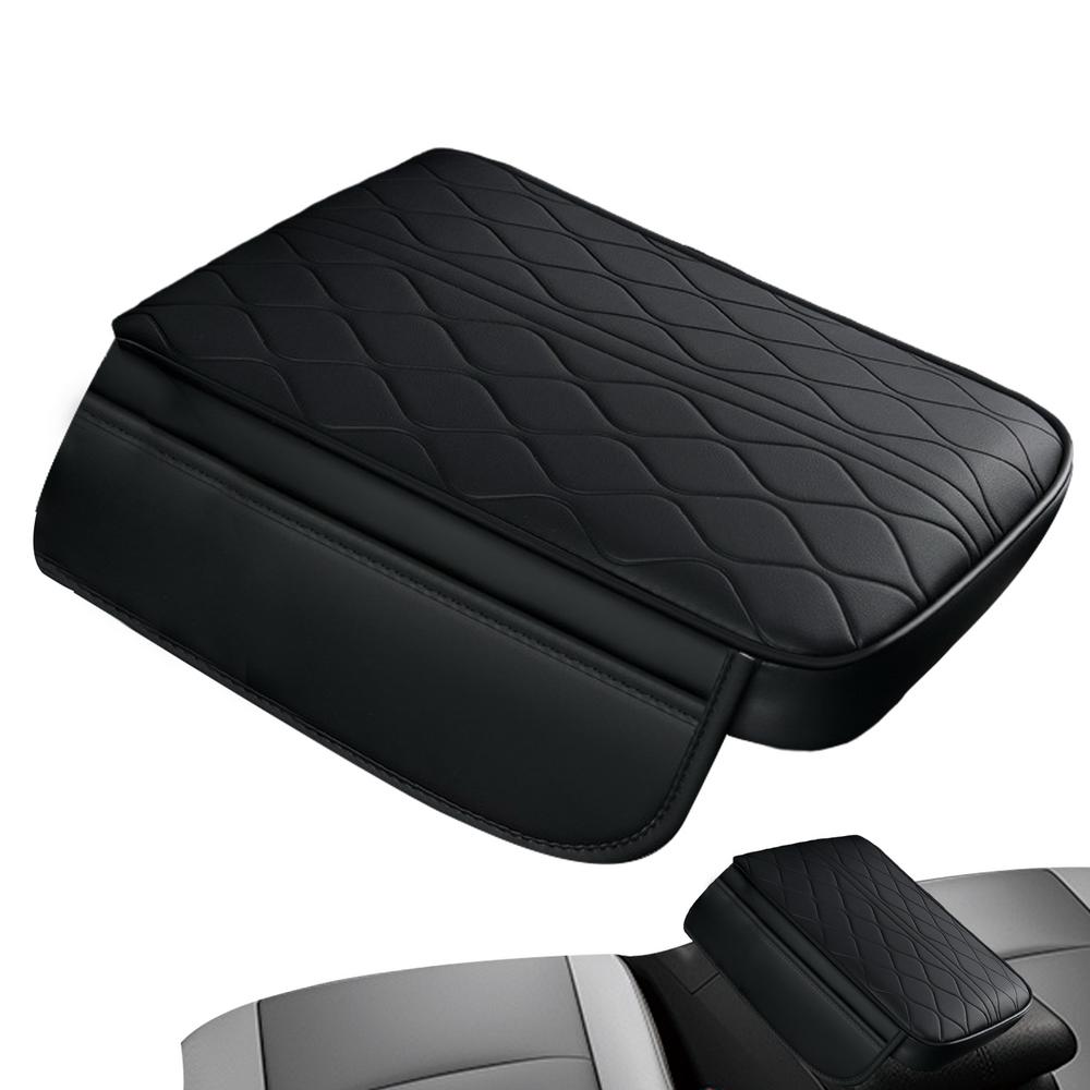 Подлокотник автомобиля Подушка водонепроницаемая кожаная центральная консоль подлокотник карманы для хранения 2 в 1 автомобильный подлокотник сидение ящик протектор мягкий