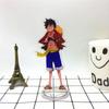 Фигурка аниме, акриловая подставка, модель игрушки, OP Luffy, экшн-фигурка, подвесная игрушка, двухсторонняя