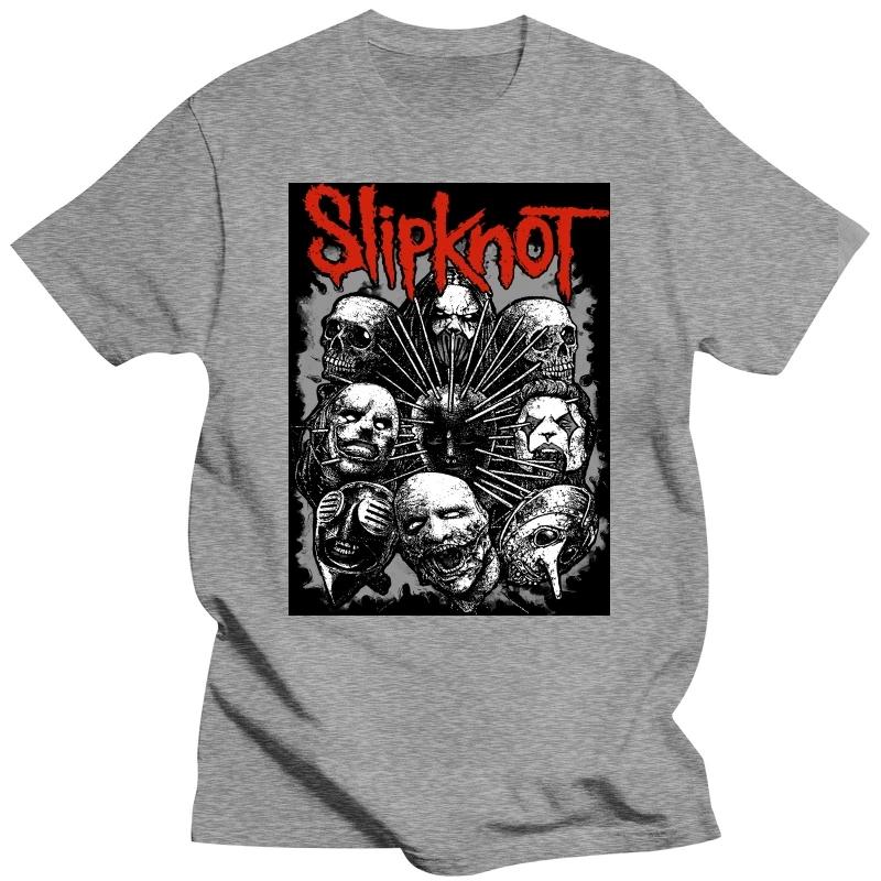 Футболка Cartoon Maggots Slipknots Heavy Mental Band Мужская футболка Футболка с музыкальной графикой Уличная одежда Harajuku Футболки больших размеров