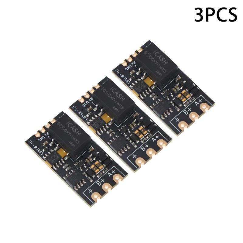 1/2/3Pcs Isolated Ttl To Rs485 Module Serial Auto Switching 2Mbps High Speed 3.3V 5V Compatible