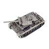 Сплав  бак 1 / 72 полностью металлический Модель Военного Танка Украшение Не вращающийся домашний декор с деревянной коробкой