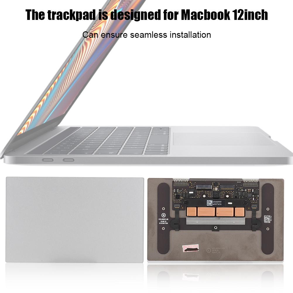 Аксессуары для ноутбуков Запасная часть Трекпад Применимо для MacBook 12 дюймов A1534 2016Silver