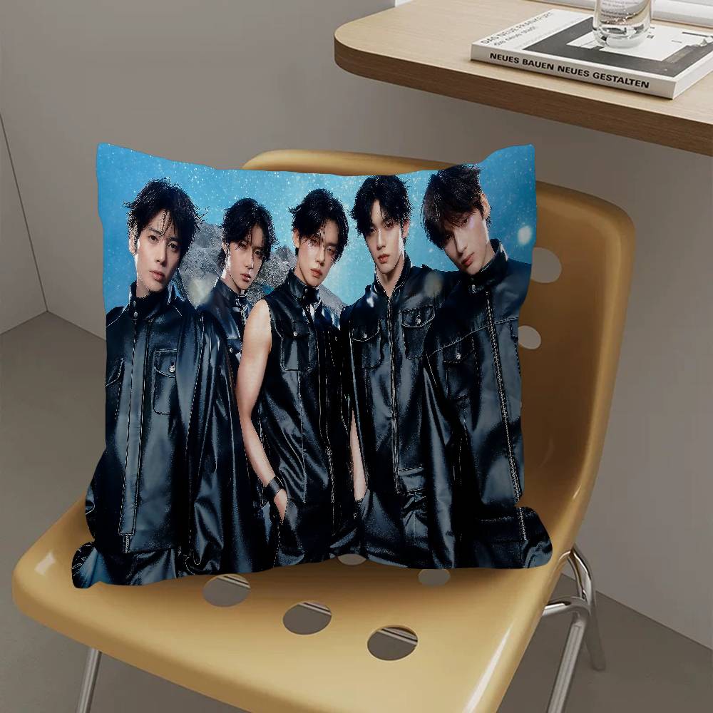 Стиль Kpop T-Tomorrow X T-Together Txt Офисная Подушка Наволочка Автомобильная Наволочка для Подушки 45X45См Наволочка для Подушки под Поясницу Наволочка для Подушки Дивана