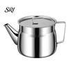 Built-in Oil Filter Pan Stainless Steel Container with Fine Mesh 1500/2000ml Heat-Resistant Kitchen Storage Solution Jug for Frying Lard Grease