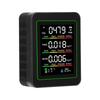 5-in-1 Air Detector Large Color Screen 30 Hours Battery Life Formaldehyde TVOC Temperature Humidity Meter CO2 Detector