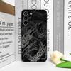 Эстетичный Стильный Крутой Черный Чехол для Телефона с Принтом Дракона для Honor Huawei 400 200 Lite 100 PRO 90 Magic 7 6 Lite 5 Pro Мягкая Крышка