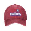 Повседневные кепки Хип-хоп кепка Twitch Хлопковая бейсболка Индивидуальная регулируемая кепка тракер для унисекс WoUnisex