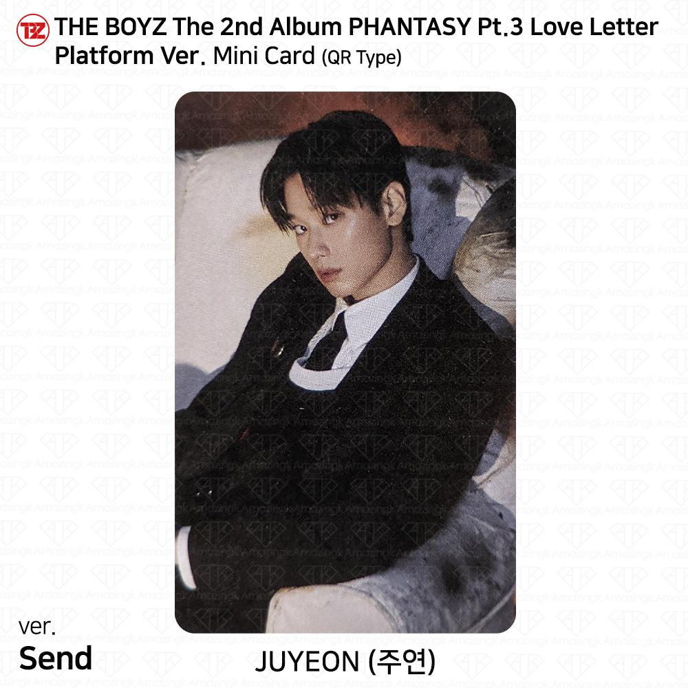 THE BOYZ Phantasy Pt.3 Платформа для любовных писем, версия QR Селфи, официальная фотокарточка