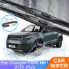 Для Changan CS55 MK1 2022, передние и задние щетки стеклоочистителя, резак для лобового стекла, детали двигателя для очистки окон UJ