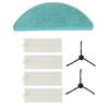 Side Brushes Mop Cloth Kit Vacuum Cleaner Accessories For Cecotec For CONGA 8090 For ULTRA Replacement Parts