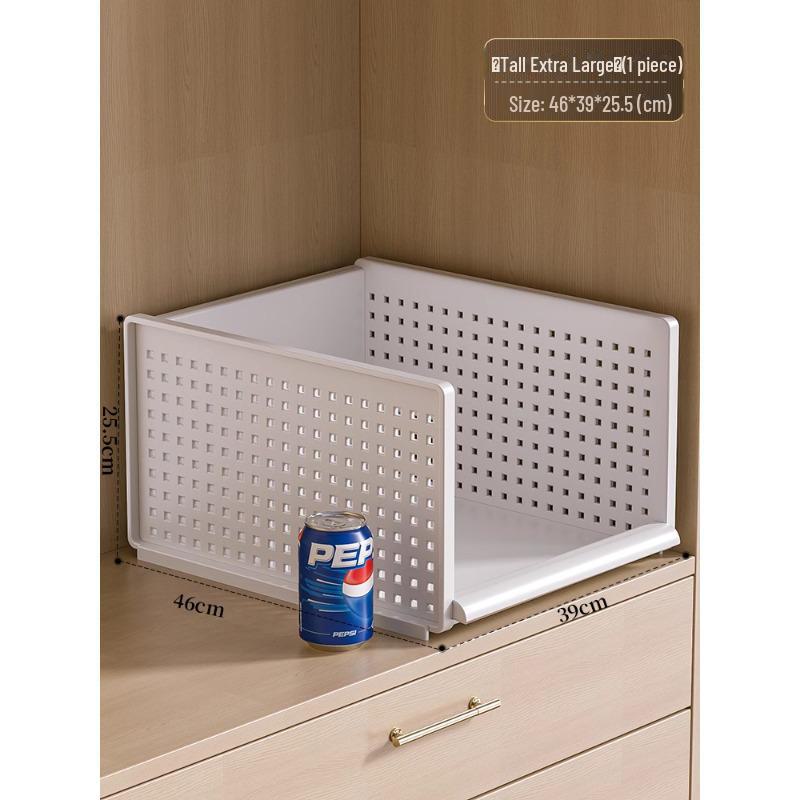 Wardrobe Partition Board: Adjustable Drawer-Style Clothes Organizer for Bedroom Storage