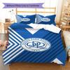 Queens Park Rangers fc Pattern Bedding Set Quilt Cover Pillowcase Home Decor Gift (1 * duvet cover + 2 * pillowcase, without core)