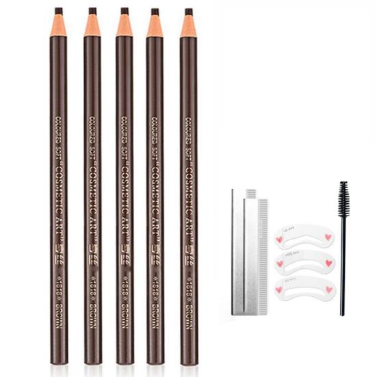 2.8g Mini Brow Pencil Waterproof Fashion Hard Refill Draw Line Eyebrow