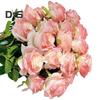 12Pcs Artificial Rose Flowers Realistic Looking Vibrant Color Non-Fading Faux Roses Bouquet Wedding Decorations