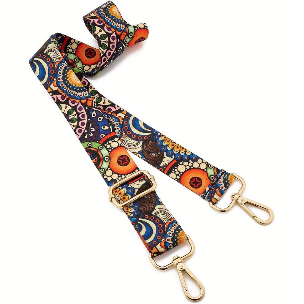 Ремень для сумки через плечо, регулируемый полосатый узор, женский ремень через плечо, сделай сам, утепленный модный нейлоновый новый ремень для сумки