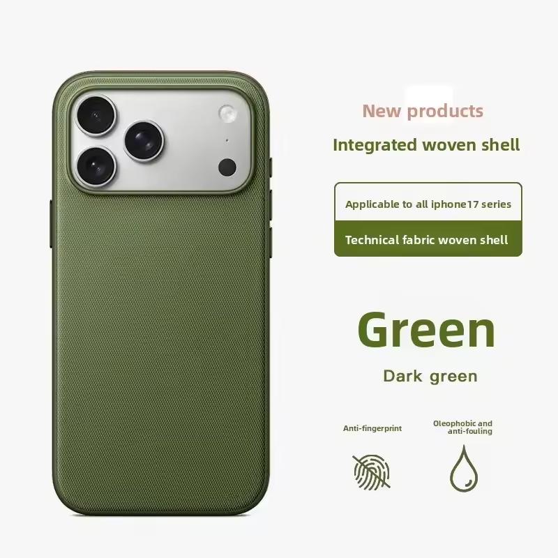 Al Technology Тканевый чехол для For Iphone 16 17 Pro Max Для Магнитной Беспроводной Зарядки Защитный Чехол для Телефона