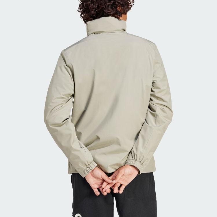 Adidas Куртка Bsc 3-Stripes Rain.Rdy мужская куртка галечно-серая IS1236