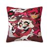 Cartoon H-Hazbin Hotels Pillow Cover Square Pillow Case Cushion Cover Funny Custom Diy Pillowcases For Sofa Bedroom Home Decor