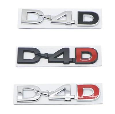 3D Металлический D-1шт 4D Логотип Задняя Крышка Багажника Значок Эмблема Наклейка на Автомобиль Наклейки для Land Cruiser Corolla RAV4 Verso Prado Camry Аксессуары