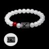 12 Constellation Natural Stone Beads Bracelets For Men Women Zodiac Signs Bracelet Aries Taurus Virgo