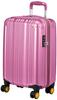 Чемодан с застежкой-молнией, расширяемым замком TSA, двойными роликами, 1 год гарантии на ремонт, 32 л, 48 см, светло-розовый [Vitas], ручная кладь, 2,8 кг