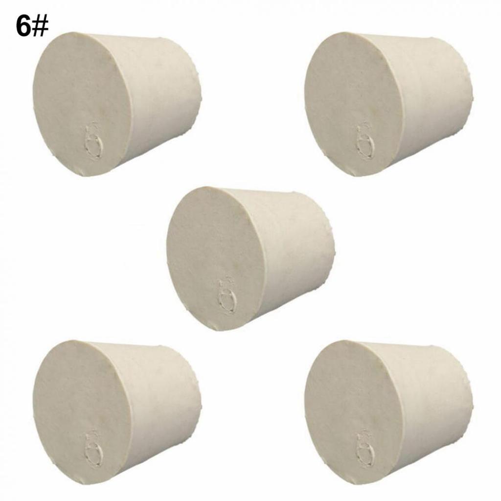 Пробки твердые резиновые многофункциональные 5 шт в ассортименте