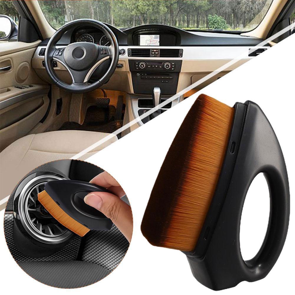 Car Tire Brush Dust Removal Artifact Brush High Density Portable Car Brush Car Cleaning Tools Accessories