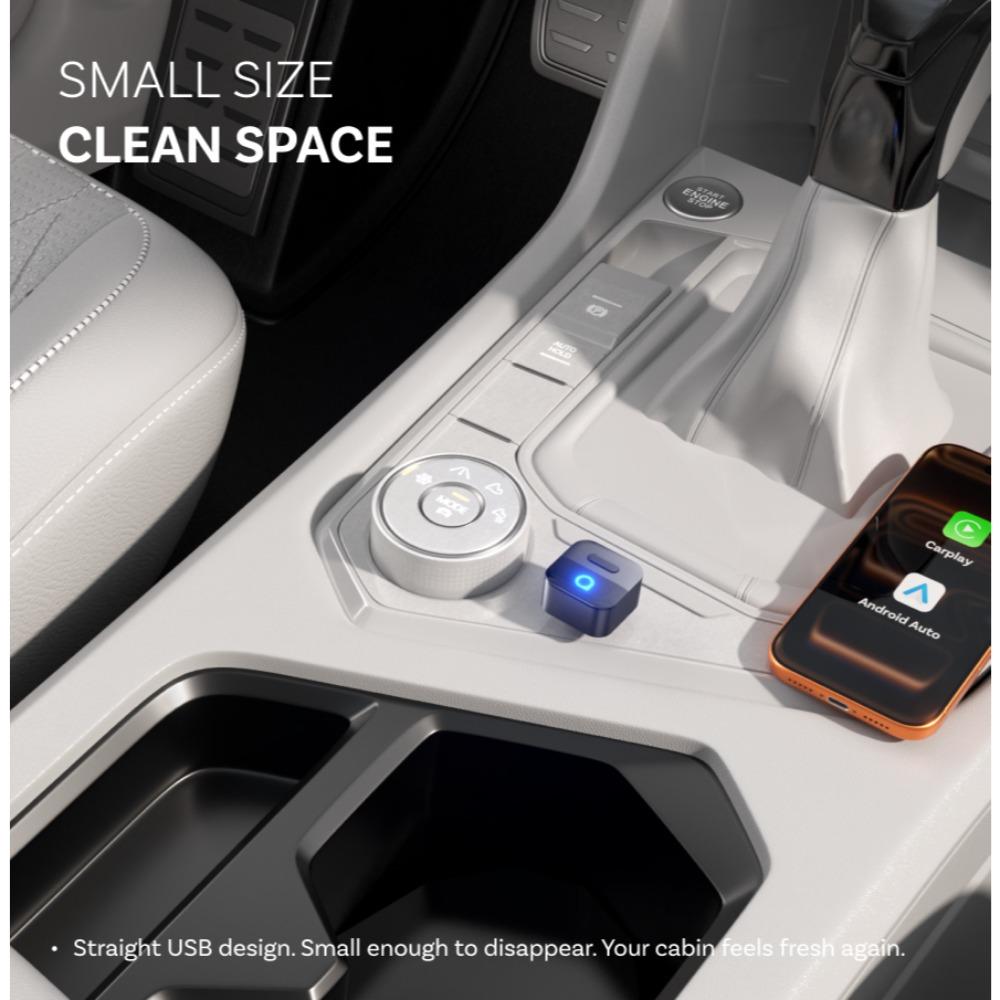 OTTOCAST Мини Pico 3.0 Куб 2 в 1 Проводной к Беспроводному Адаптер CarPlay Android Auto