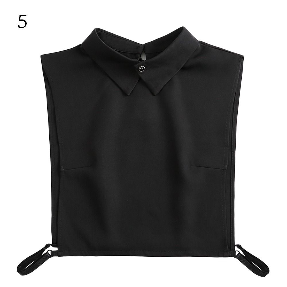 Women Detachable Cotton Blouse False Collar Shirt Fake Collar Lapel Clothes Accessories
