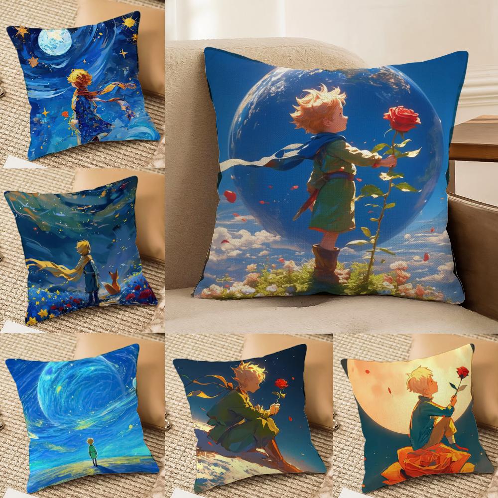 LLittlePPrinceAnime Pillow Case pillowcase doublesided printed sofa cushion bedroom headboard