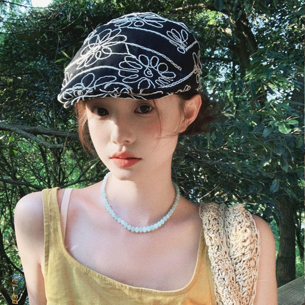 Винтажные шляпы художника Y2k, солнцезащитные ретро кепки газетчика, модные береты для дерзких девушек, женские