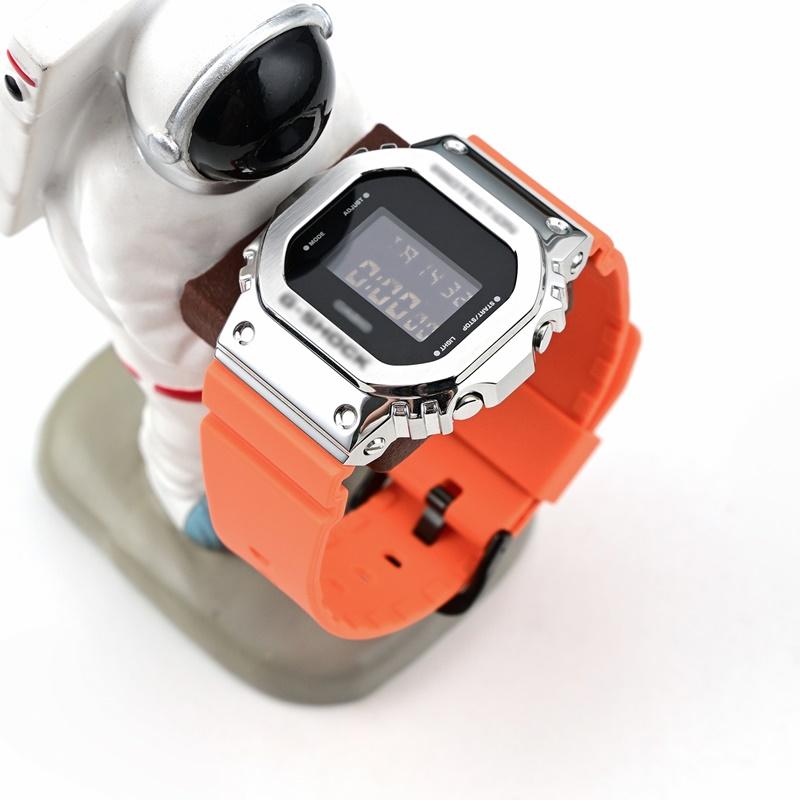 16mm Watch Strap For Casio G-Shock GM-5600/GA2100/GM2100 Quick Release TPU Sport Diving Gshock Watchband Bracelet