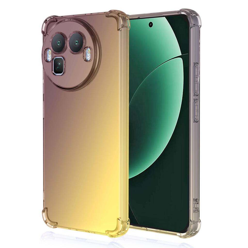 Чехол для Realme GT 8 Pro 5G, градиентный цвет, ТПУ, противоударный чехол для телефона