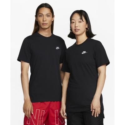 Nike Футболка Sportswear Club M Черный Белый AR4999 013