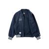 New Era MLB Los Angeles Dodgers Letter Embroidery Back Print Zip-Up Long Sleeve Jacket Unisex jackets Blue 14179179