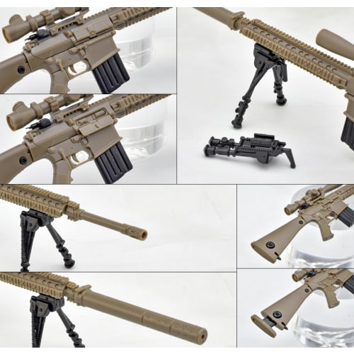 TOMYTEC 1/12 Little Armory LA110 M110SASS Тип Неокрашенный Сборный Литниковый Набор 333548