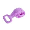 Silicone Double-Sided Long Handle Bath Scrubber and Massage Brush