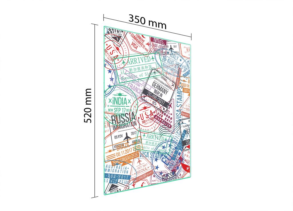 GLASS CUTTING BOARD 35x52 Travel