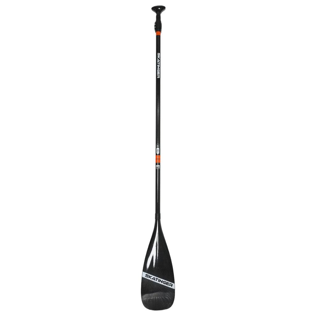 Skatinger Carbon Wiosło Z Włókna Węglowego 218 Cm, Z Torbą - Czarne