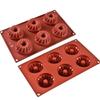 Silicone Mousse Cake Mold Heat-Resistant Chocolate Dessert Mold New Pudding Mould  for Donuts Jello