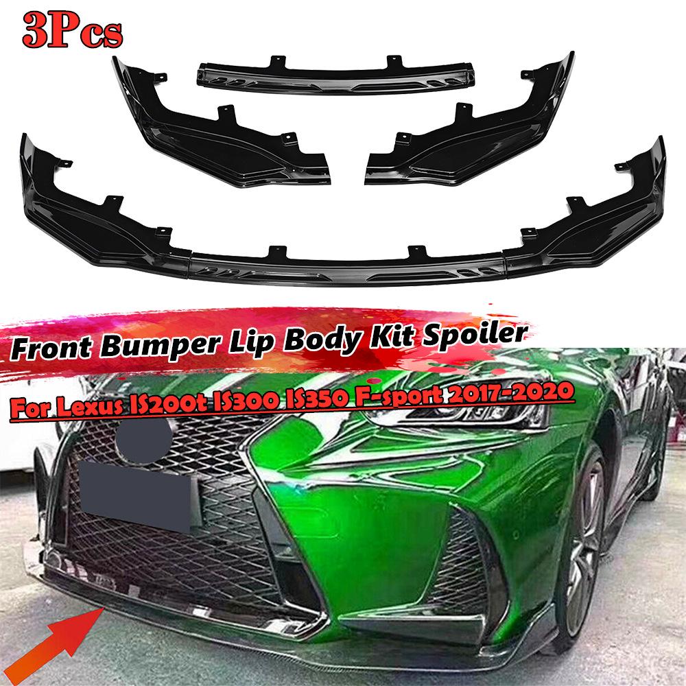 Front Lip Corner Kit for 17-20 Lexus IS200t/IS250