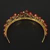 Bridal Crown Korean New Red Rose Crown Queen Wedding Wedding Dress Hair Headband Girls Birthday Headband