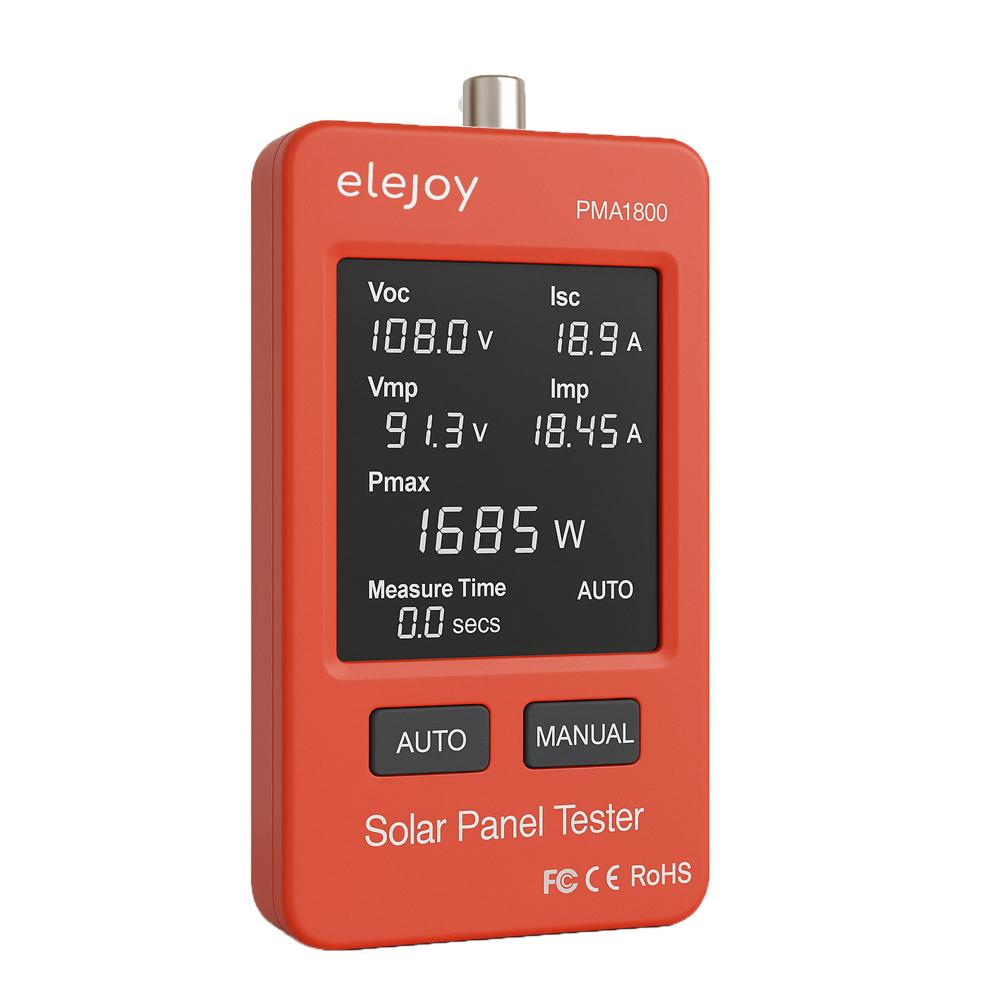 PMA1800/PMA800 Solar Panel Tester MPPT Multimeter Auto Manual Voltmeter for Efficient PV System Testing High Precision Measure