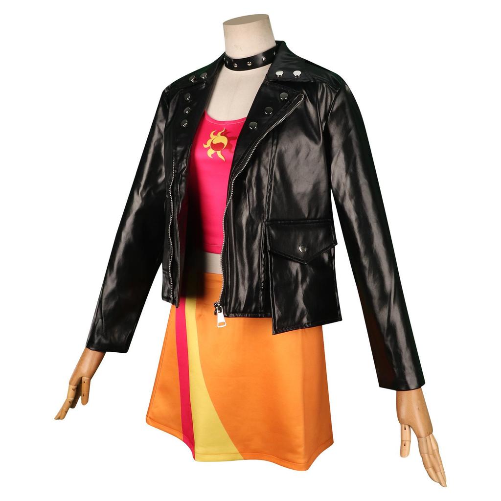 Костюм для косплея Sunset Shimmer My Little Pony - Аниме сценический наряд девушки из Понивилля (Европейский и американский стиль)