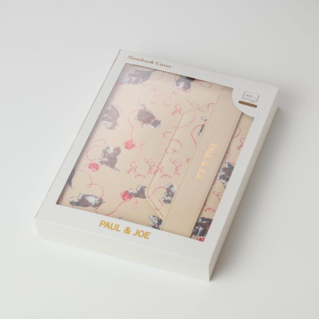 Paul & Joe Cats with Yarn Notebook Cover PAJ-NBC01-BE