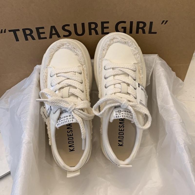 Белая парусиновая обувь на низкой высокой платформе, черная женская обувь, женская обувь на шнуровке, вулканизированная, дешевая, хлопковая, для ходьбы, распродажа, дизайнерская обувь