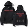 Новые худи в стиле метал-музыки Knocked Loose The Garden Drain Militarie Gun Tour Модная уличная одежда с длинным рукавом Высококачественные пуловеры